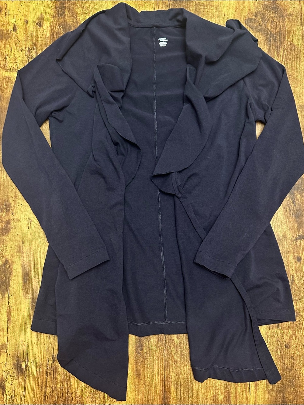 Jockey Women’s Open Front Drape Cardigan - Navy